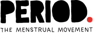 Period. The menstrual movement -logo